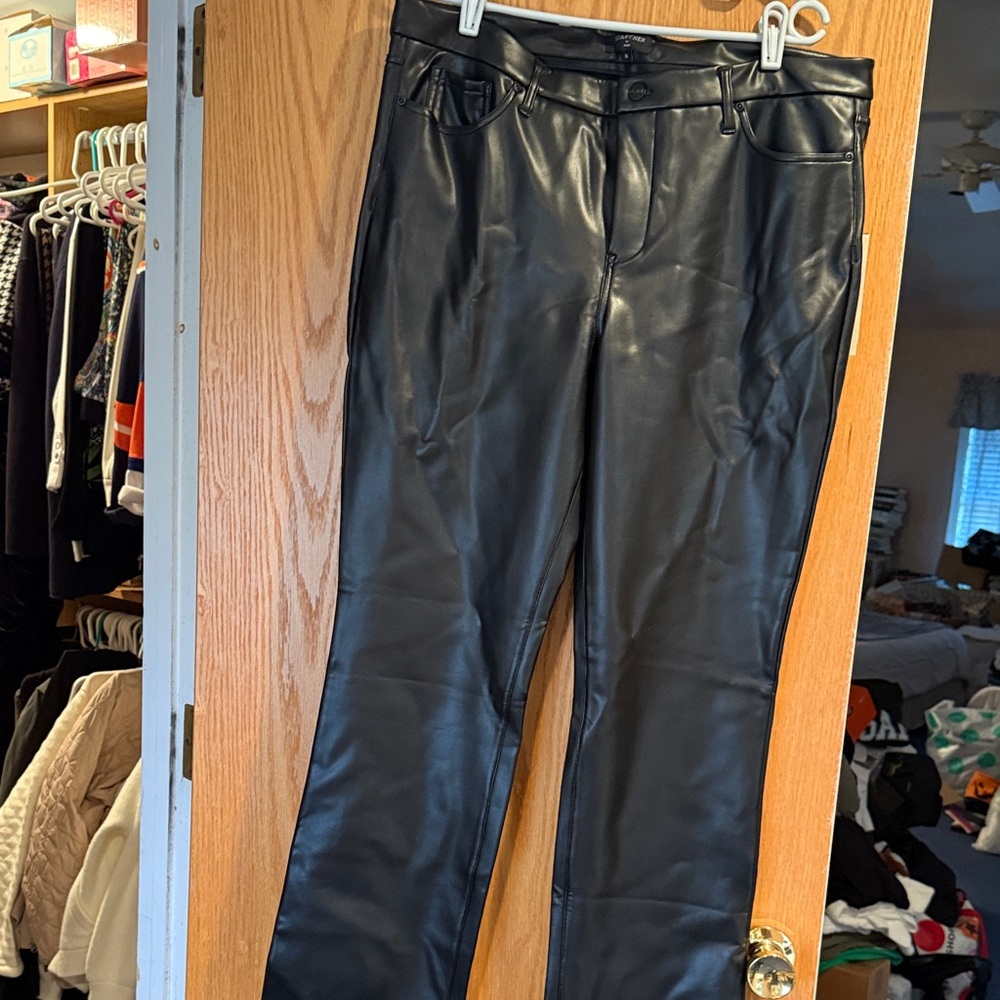 NYDJ Black Straight Leg Pants